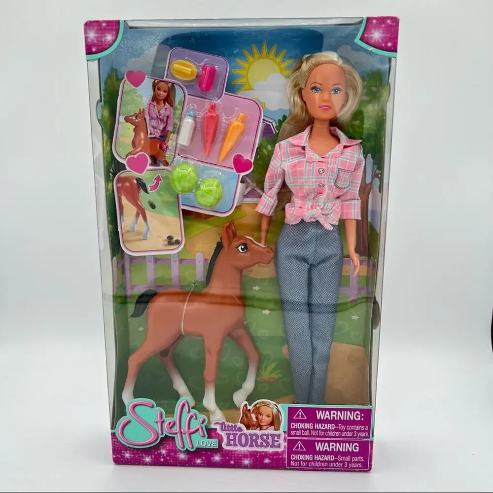 Steffi Love Little Horse Evi Love Evi’s Pony Playset NEW